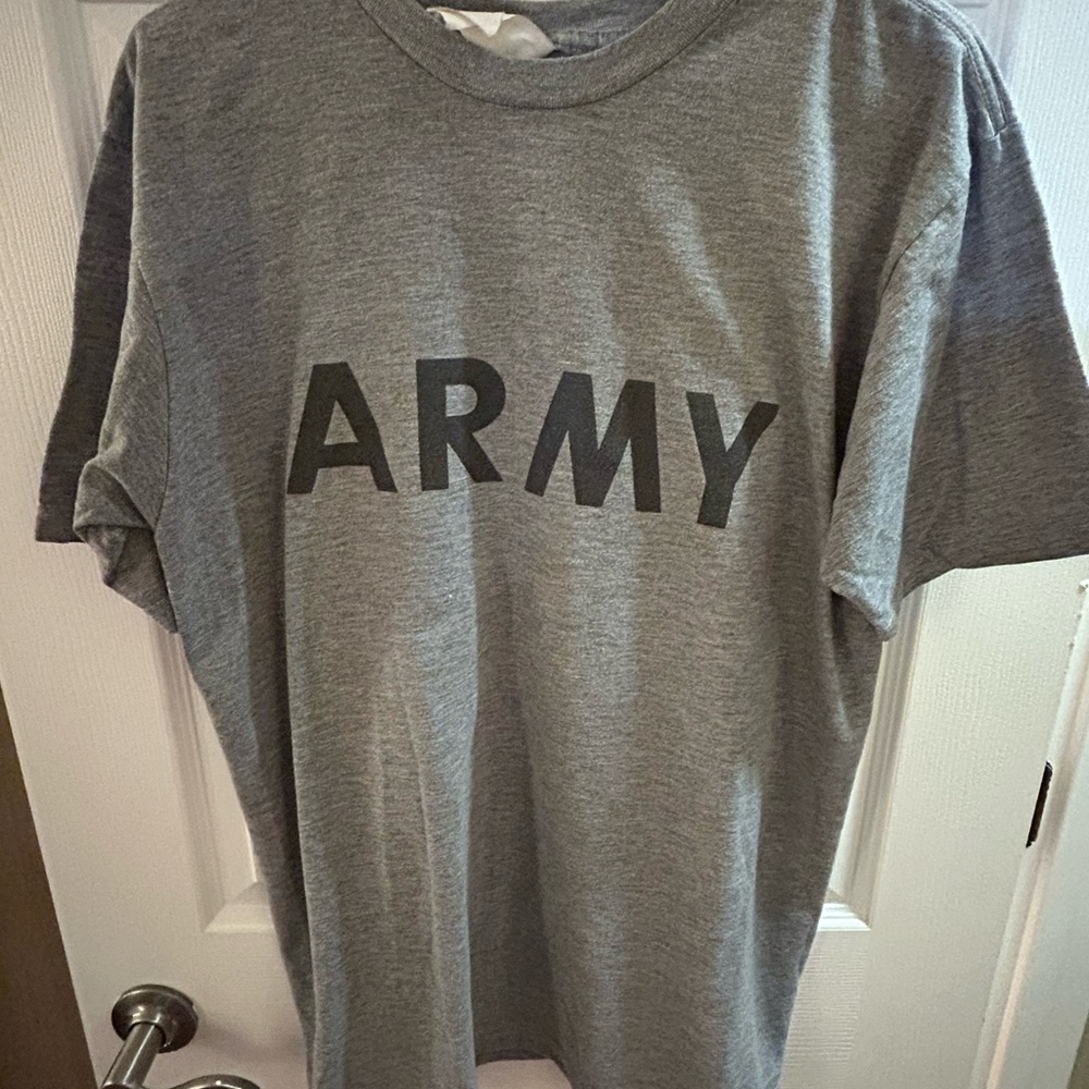 Gray Army T-Shirt